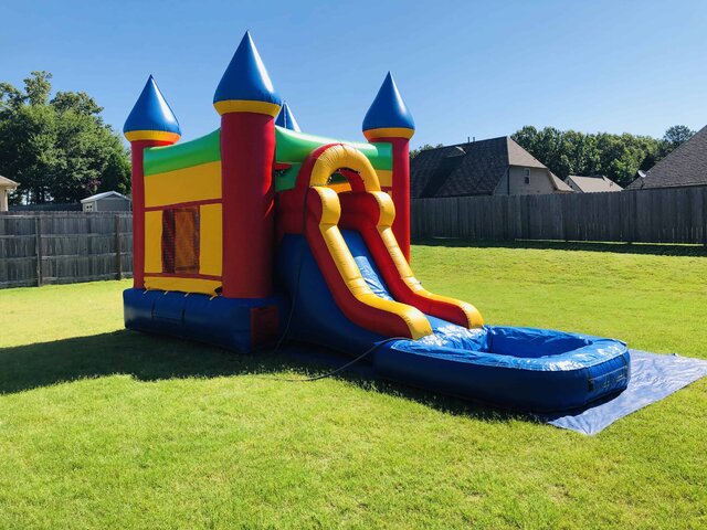 Bounce House with slide and pool rental Memphis TN